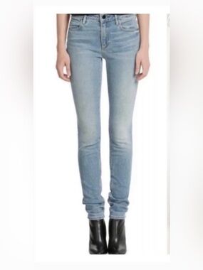 Denim x ALEXANDER WANG Sz 29 Jeans Blue SLIM FIT Hi-Rise Skinny Y2K Western.